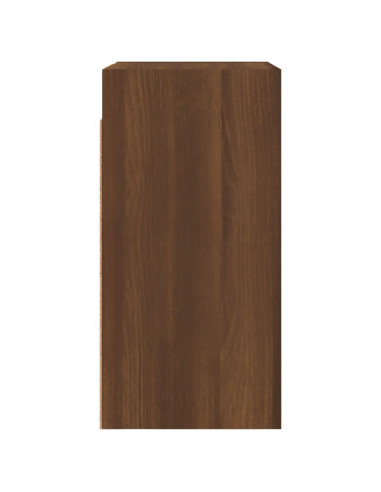 Mobile TV Rovere Marrone 30,5x30x60 cm Legno Multistrato