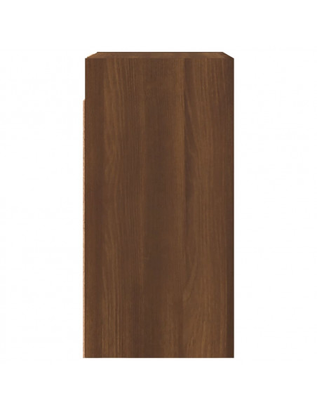 Mobile TV Rovere Marrone 30,5x30x60 cm Legno Multistrato