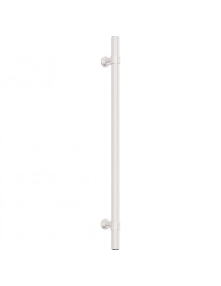 Maniglie per Mobili 10 pz Argento 224 mm in Acciaio Inox