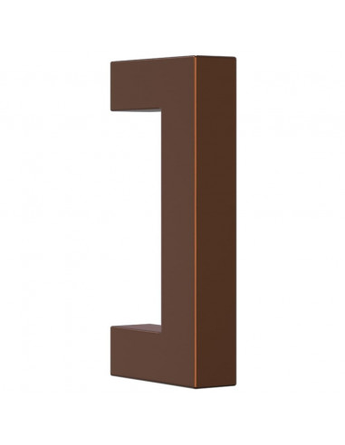 Maniglie per Mobili 10pz Bronzo 64mm in Acciaio Inox