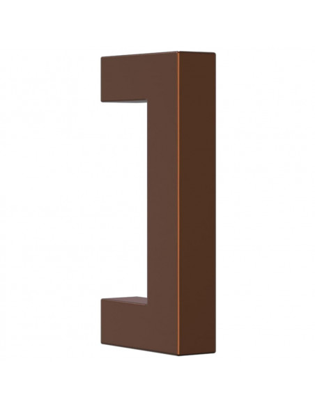 Maniglie per Mobili 10pz Bronzo 64mm in Acciaio Inox