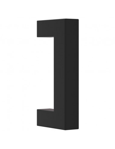 Maniglie per Mobili 20pz Nere 64 mm in Acciaio Inox