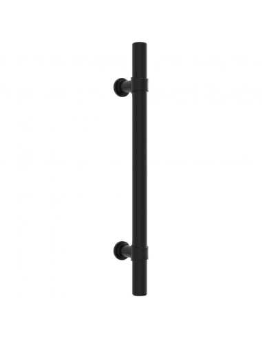 Maniglie per Mobili 20 pz Nere 128 mm in Acciaio Inox