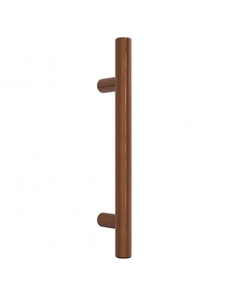 Maniglie per Mobili 10pz Bronzo 96mm in Acciaio Inox