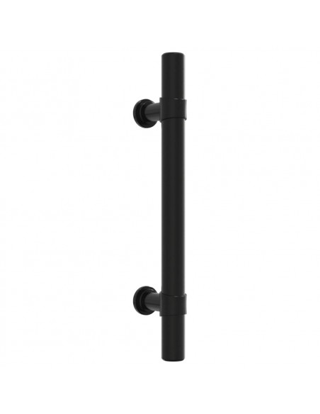 Maniglie per Mobili 10pz Nere 96mm in Acciaio Inox