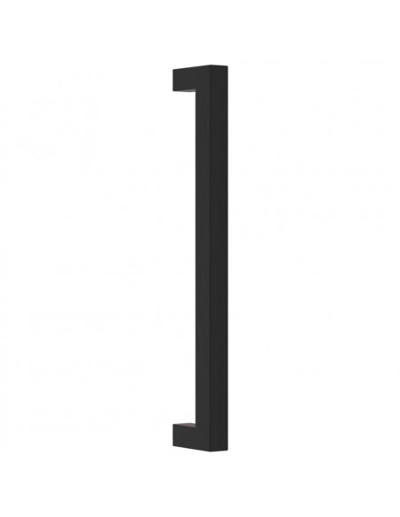 Maniglie per Mobili 10 pz Nere 192 mm in Acciaio Inox