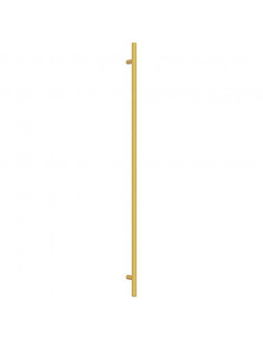 Maniglie per Mobili 10 pz Oro 480 mm in Acciaio Inox