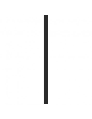 Maniglie per Mobili 20 pz Nere 224 mm in Acciaio Inox