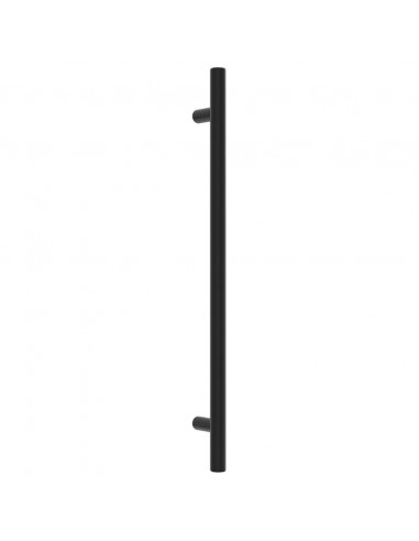 Maniglie per Mobili 20 pz Nere 224 mm in Acciaio Inox