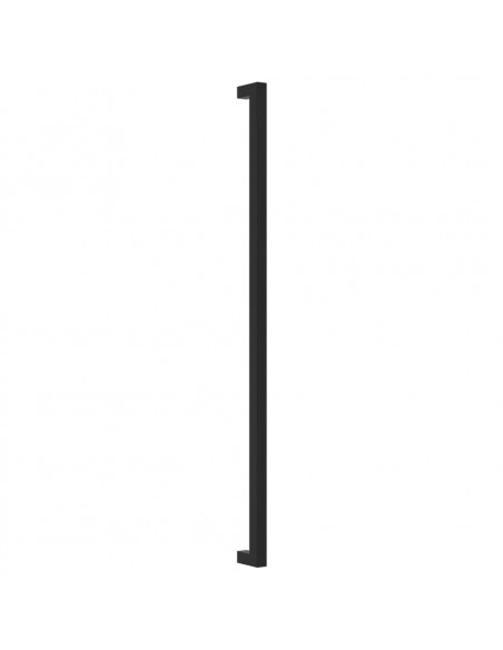 Maniglie per Mobili 20 pz Nere 480 mm in Acciaio Inox