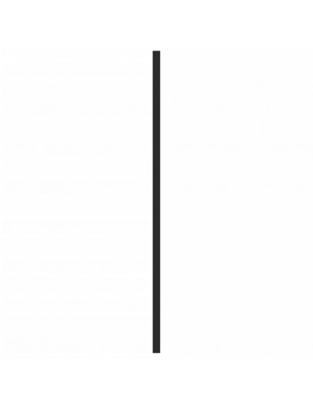 Maniglie per Mobili 20 pz Nere 480 mm in Acciaio Inox