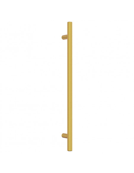 Maniglie per Mobili 10 pz Oro 224 mm in Acciaio Inox