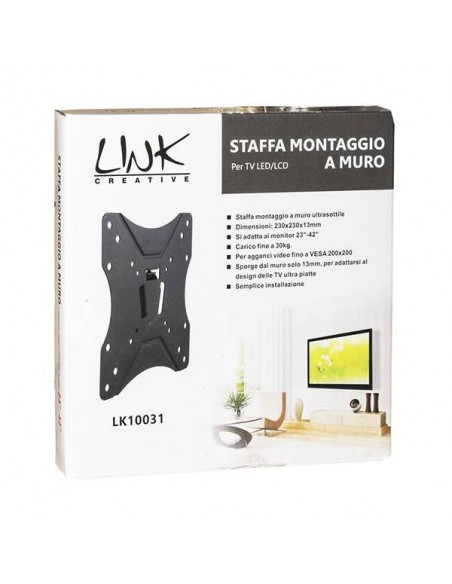 Link Accessori LK10031 TV mount 106,7 cm (42") Nero