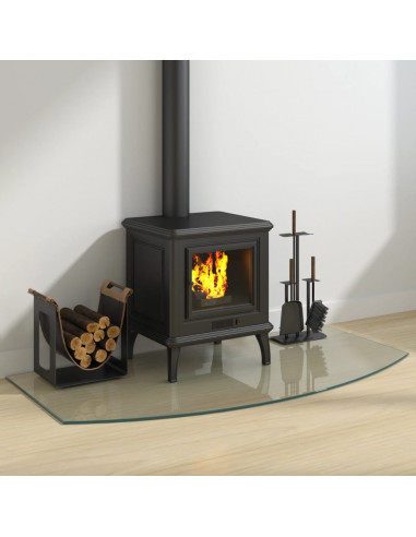 Lastra in Vetro per Caminetto 120x60 cm