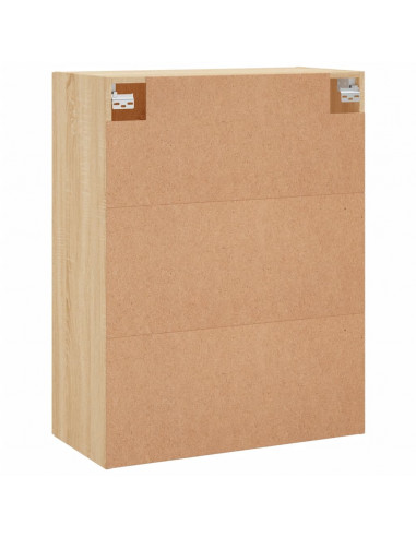 Mobile a Parete Rovere Sonoma 69,5x34x90 cm