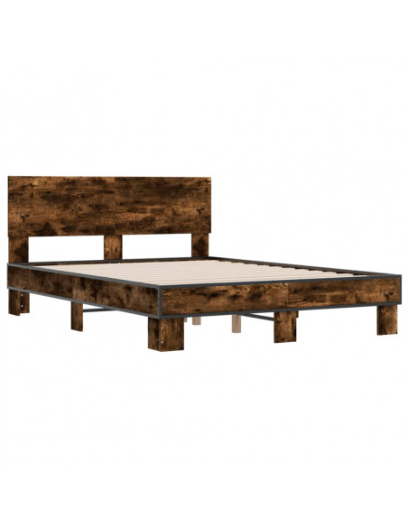 Giroletto Rovere Fumo 120x200 cm in Legno Multistrato Metallo