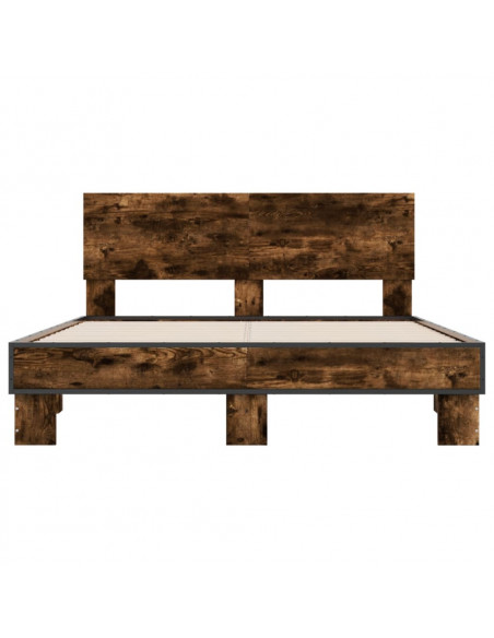 Giroletto Rovere Fumo 120x200 cm in Legno Multistrato Metallo