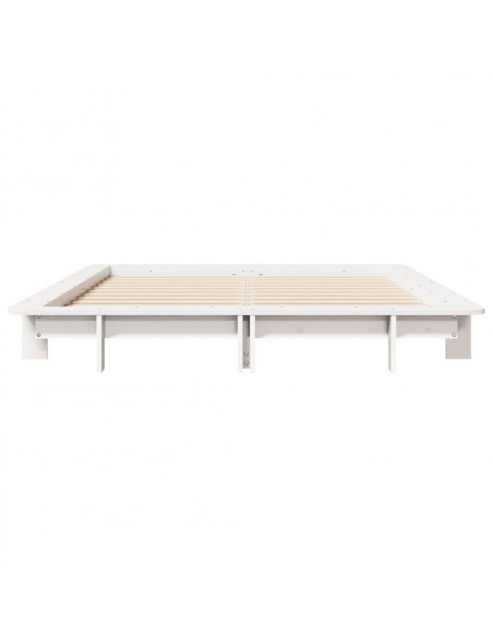 Giroletto Bianco 120x200 cm in Legno Massello di Pino
