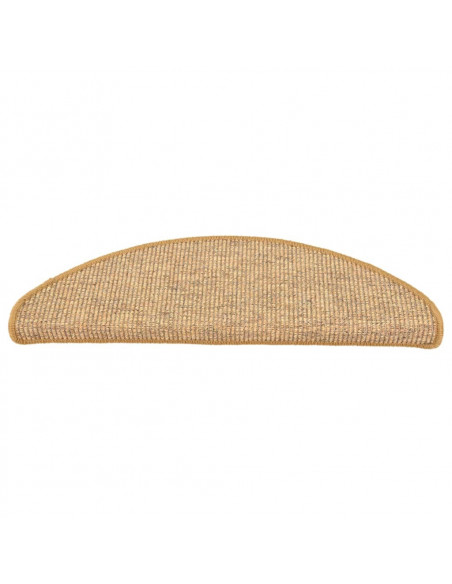 Tappetini Autoadesivi per Scale 15 pz Arancioni 65x21x4 cm