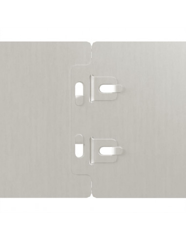 Bordure per Prato 50 pz 10x103 cm Flessibili in Acciaio Corten