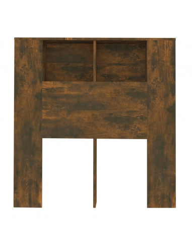 Testiera con Scomparti Rovere Fumo 100x18,5x104,5 cm