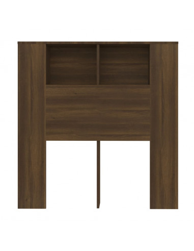 Testiera con Scomparti Rovere Marrone 100x18,5x104,5 cm