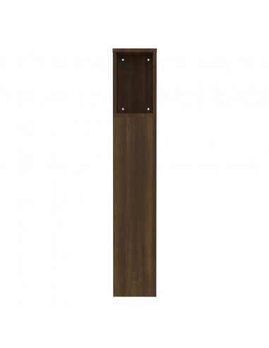 Testiera con Scomparti Rovere Marrone 100x18,5x104,5 cm