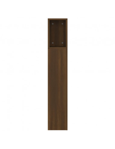 Testiera con Scomparti Rovere Marrone 160x18,5x104,5 cm