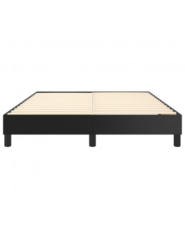 Giroletto Nero 140x190 cm in Similpelle