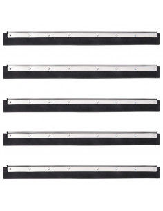 Testine Tergipavimento 5pz 60,5x2x5 cm in Acciaio e Gomma 2