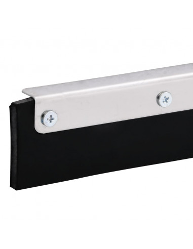 Testina Tergipavimento 55x2x5 cm in Acciaio e Gomma