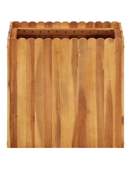 Letto Rialzato da Giardino 50x30x50 cm in Massello di Acacia Letto Rialzato da Giardino 50x30x50 cm in Massello di Acacia