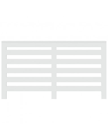 Copertura Termosifone Bianca 149x20x82 cm Legno Multistrato