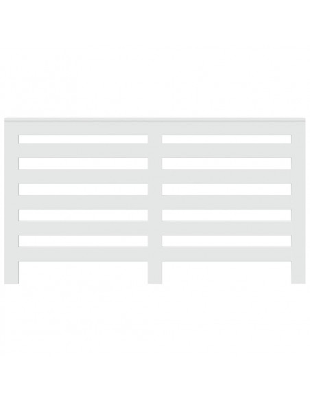 Copertura Termosifone Bianca 149x20x82 cm Legno Multistrato