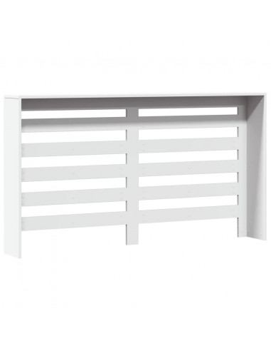 Copertura Termosifone Bianca 149x20x82 cm Legno Multistrato