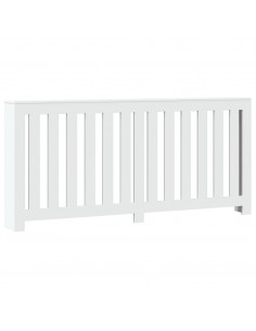 Copertura Termosifone Bianca 175x20x82 cm in Legno Multistrato 2