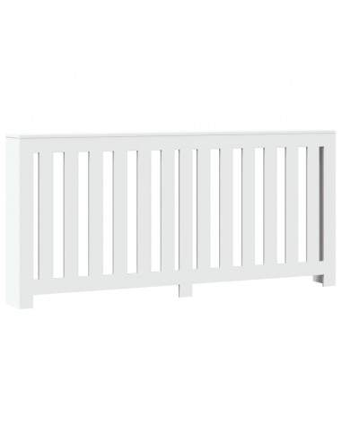 Copertura Termosifone Bianca 175x20x82 cm in Legno Multistrato