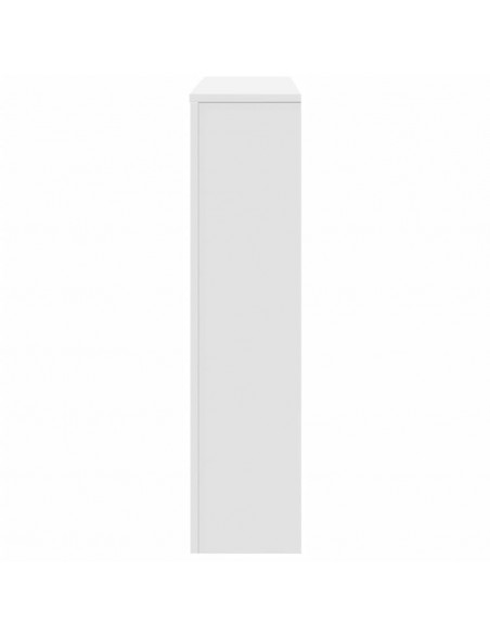 Copertura Termosifone Bianca 175x20x82 cm in Legno Multistrato