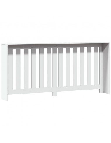 Copertura Termosifone Bianca 175x20x82 cm in Legno Multistrato