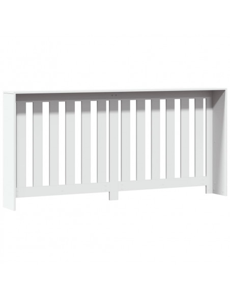 Copertura Termosifone Bianca 175x20x82 cm in Legno Multistrato