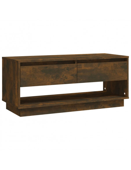 Mobile TV Rovere Fumo 102x41x44 cm in Truciolato
