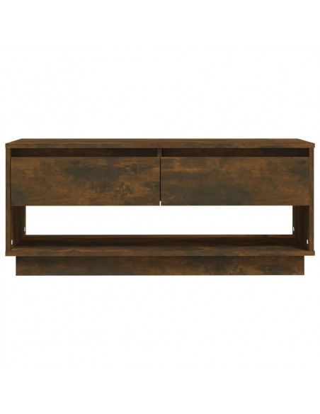 Mobile TV Rovere Fumo 102x41x44 cm in Truciolato