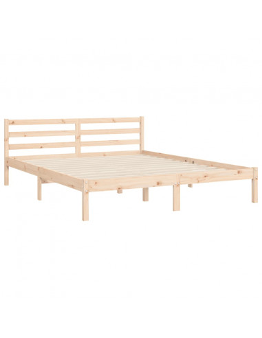 Giroletto con Testiera King Size in Legno Massello