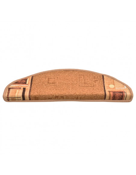 Tappetini per Scale Autoadesivi 10 pz 65x21x4 cm Beige