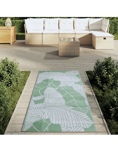 Tappeto da Esterno Verde 80x150 cm in PP