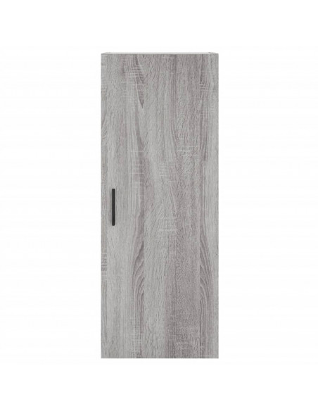 Mobile a Parete Grigio Sonoma 34,5x34x90 cm