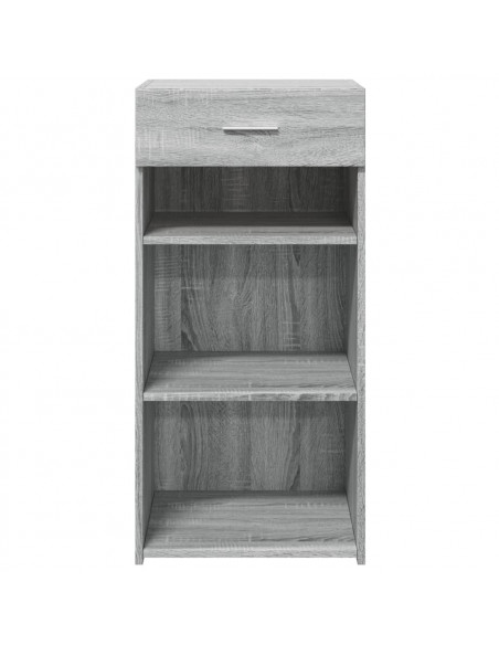 Credenza Grigio Sonoma 45x42,5x93 cm in Legno Multistrato