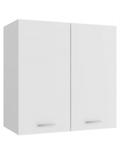 Mobile Pensile Bianco 60x31x60 cm in Legno Multistrato 2