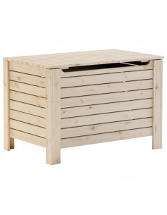 Contenitore con Coperchio RANA 80x49x54 cm Legno Massello Pino 2