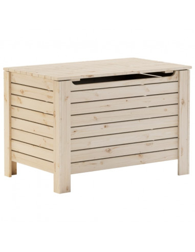 Contenitore con Coperchio RANA 80x49x54 cm Legno Massello Pino
